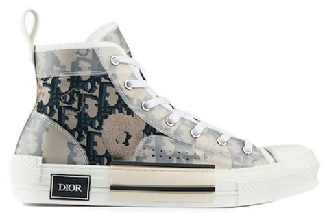 dior b23 high canvas safari oblique|Dior high top sneaker.